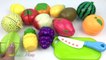 Toy Cutting Velcro Fruits Cooking Playset Food Toys Play Doh Cars Learn Colors Fun Learning Kids-Uk