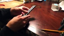 How To Make A Paper Butterfly Knife _ Balisong (Simple Version)-TXmWqjyx