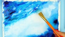 Watercolor For Beginners _ Supplies & Watercolor Techniques for Beginners & Painting the Ocean-Wg_v