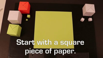 How to Make a Paper Cube-EDbTe1