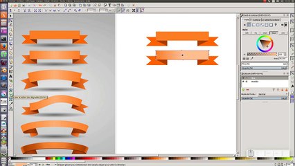 Tuto inkscape 0.92 : création de rubans