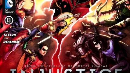 1 Comic 1 Jeu #01  - INJUSTICE les Dieux sont parmi nous !