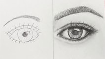 DOs & DON'Ts - How to Draw Realistic Eyes Easy Step by Step _ Art Drawing Tutorial-fQo