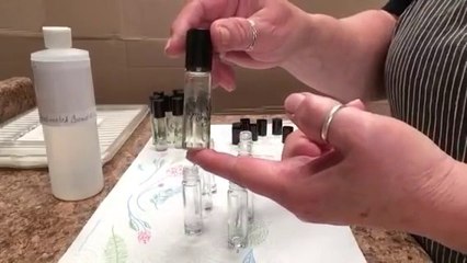 How to make a Roll on perfume the easy way.-MV