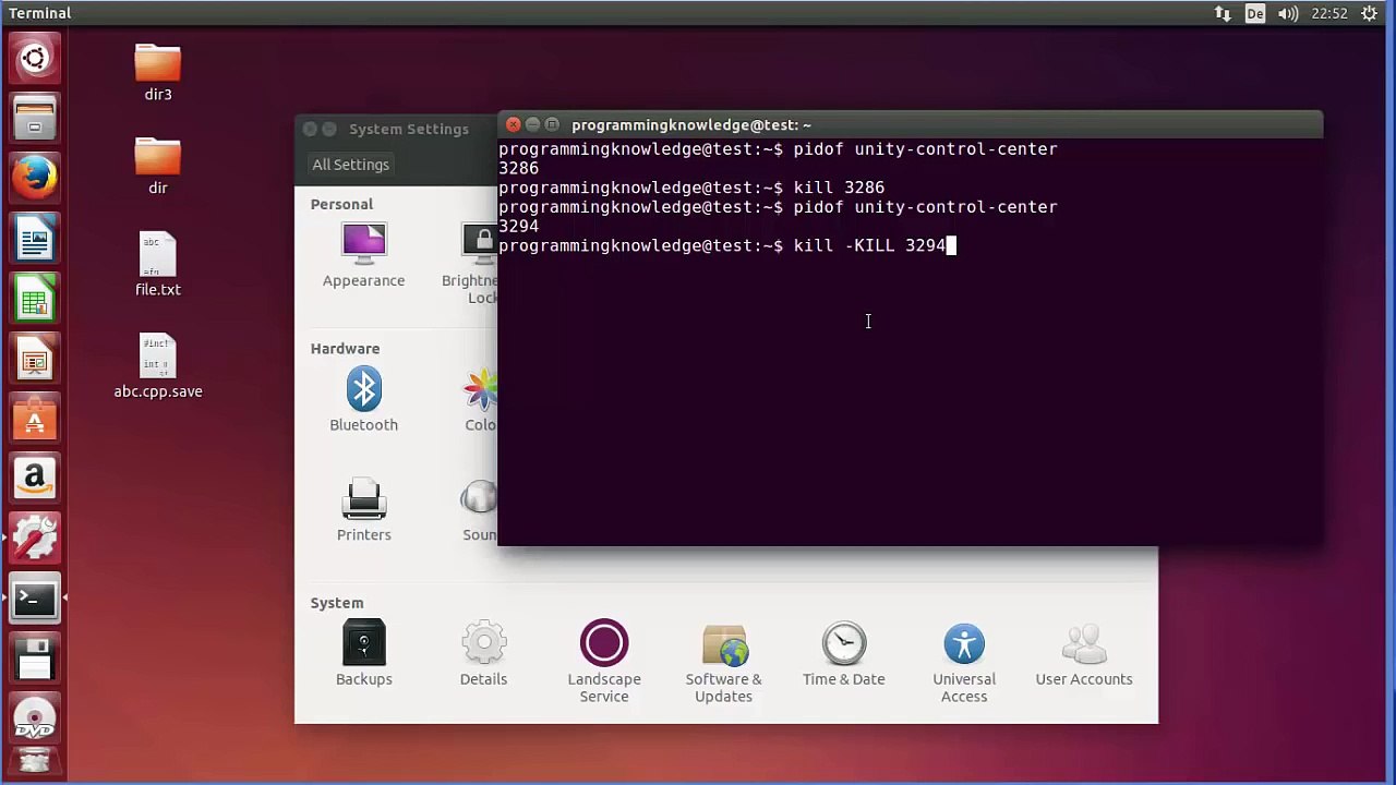 Linux Command Line Tutorial For Beginners 15 - kill command
