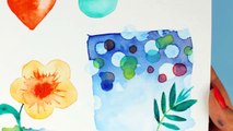 Watercolor For Beginners _ Supplies & Watercolor Techniques for Beginners & Painting the Ocean-Wg