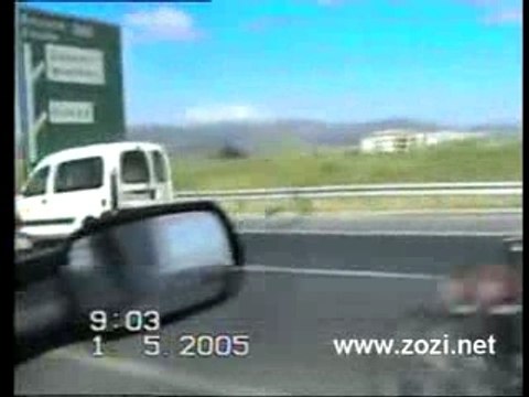 Mobylette-autoroute 130 Kmh