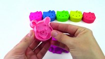 Rainbow Colors Kinetic Sand Hello Kitty Mickey Mouse Toys for Kids Learn Colors-gNF