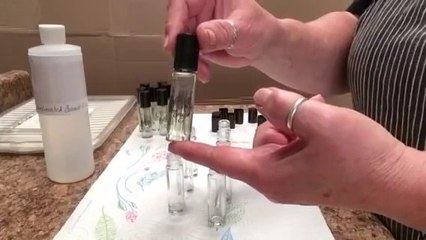 How to make a Roll on perfume the easy way.-MVpOp