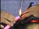 Tough to Gulp ! Surat stylist gives clients haircuts using fire - Tv9 Gujarati