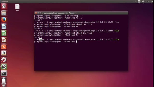 Linux Command Line Tutorial For Beginners 17 - file permissions, symbolic permissions and chmod