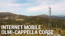 Internet mobile : inauguration du site multi-opérateurs à Olmi-Cappella (Corse)