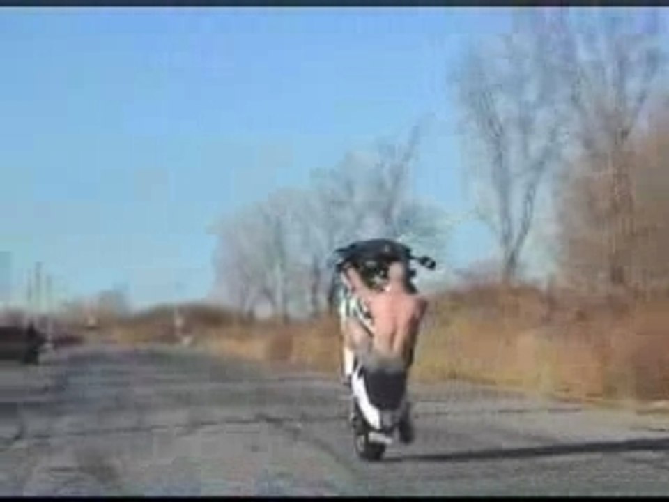 Stunt moto