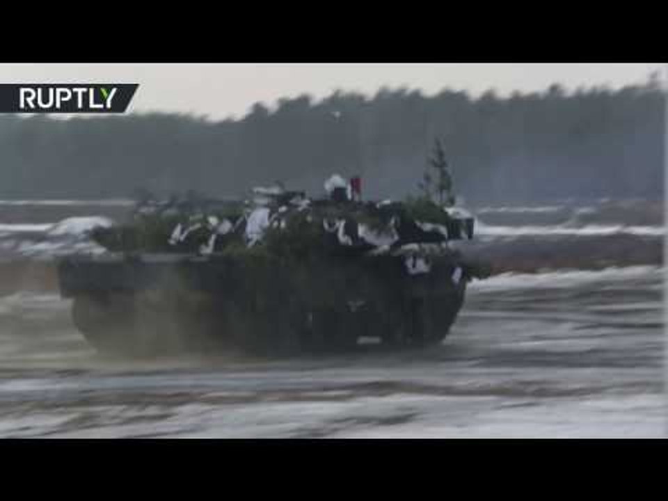 'Center of gravity for US ops in Europe': US and Polish troops hold joint drills in Zagan