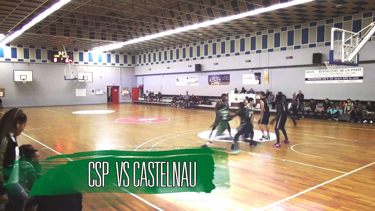 MATCH CSP LIMOGES vs CASTELNAU
