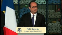 Discours à l'entreprise Petit Bateau à Troyes