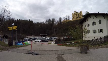 STREET VIEW: Hohenschwangau in Bavaria in GERMANY