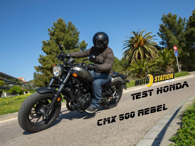 Test Honda CMX 500 Rebel
