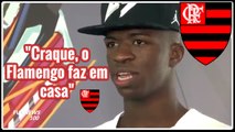 Entrevista com Vinicius junior - Neymar, barcelona, Vasco