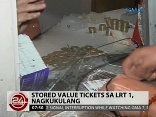 24Oras: Stored value tickets sa LRT 1, nagkukulang
