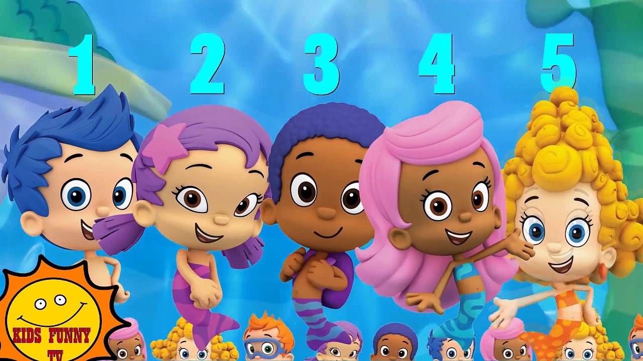 Bubble Guppies Finger Family Song For Kids Children Dailymotion Video