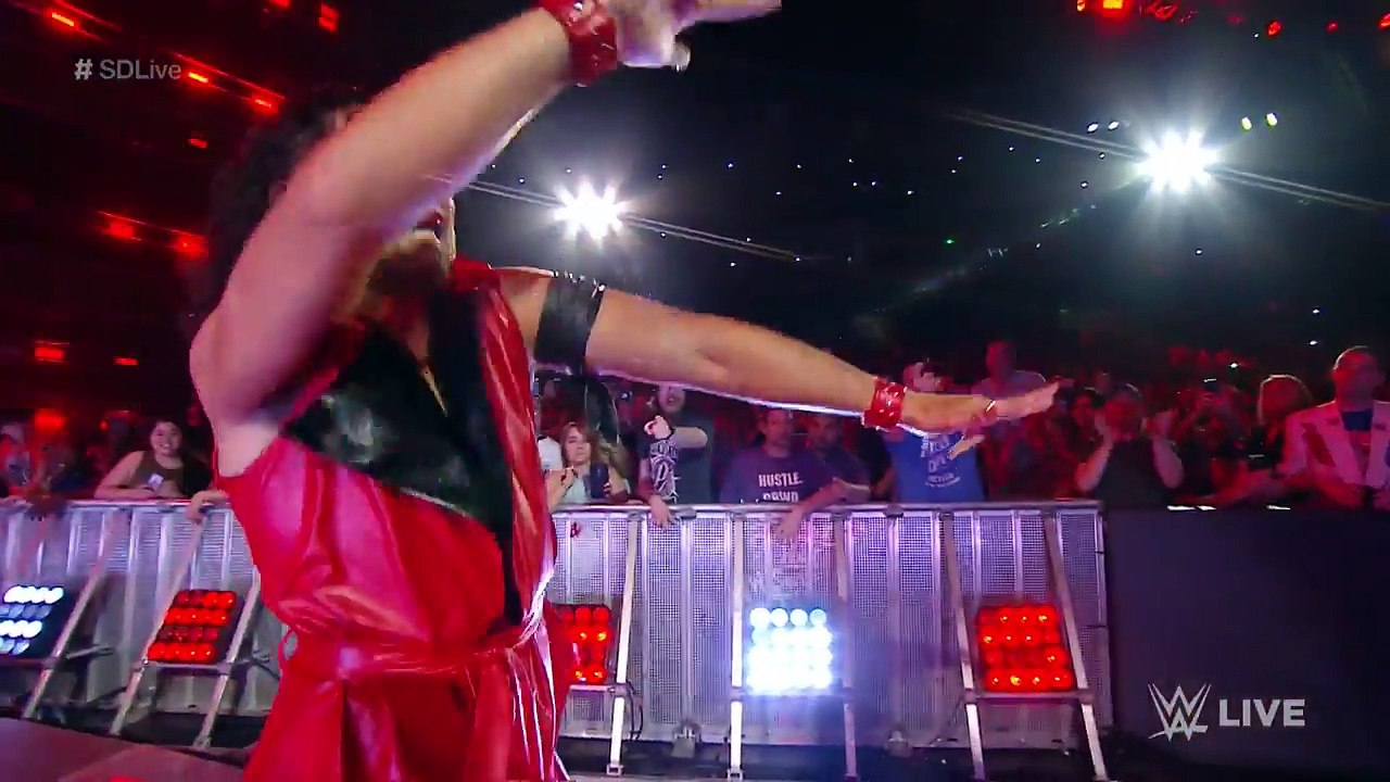 Two-time NXT Champion Shinsuke Nakamura debuts on SmackDown LIVE- SmackDown LIVE, April 2017