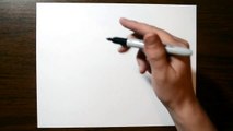 How to Draw 3D Hole on Paper for Kids - Very Easy Trick Art!-yT4xq