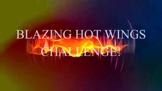 EPIC BLAZING HOT WINGS CHALLENGE! GIRL VS HOT WINGS  YUMMYBITESTV-Fw5btWm