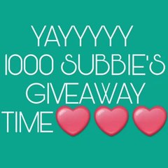 GIVEAWAY TIME , YAYYYYYY 1000 SUBBIES-lnucyP2