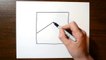 How to Draw an Easy Anamorphic Hole for Kids - Trick Art on Paper-B9Ke7