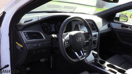 2016 Hyundai Sonata Sport 2.0t Start Up, Road Test, and In Depth Review_25