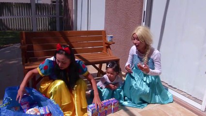 Frozen Elsa vs Maleficent Baby Voodoo Poptart Prank w_ Snow White, Spiderbaby-b