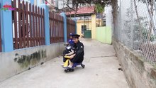 Frozen Elsa Spiderman  JOKER kidnap Police fake,Toy Cars & Police Arrest! w_ Superheroes Kids Fun-Y1T3Kwc
