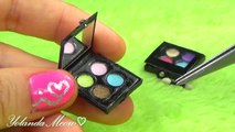 Miniature Makeup DIY (actually works!) - Eyeshadow Palette - YolandaMeow♡-j