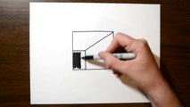 How to Draw 3D Hole on Paper for Kids - Very Easy Trick Art!-yT4xq6C