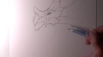 Let's Draw a ROCK DRAGON - FANTASY ART FRIDAY-o6j
