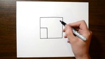 How to Draw 3D Hole on Paper for Kids - Very Easy Trick Art!-yT4