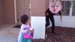 Baby Elsa Loses her Lunch w_ Catbaby, Frozen Elsa, Police Baby, Happy Meal, Maleficent-Qr