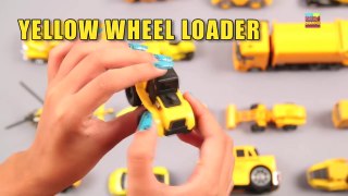 learn yellow color with street vehicles _ color song _ toys for children _ kids learning video-X-U5Fp