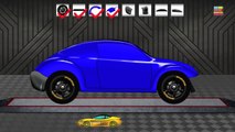 Sports car _ cartoon cars compilation _ kids sports car racing-gI