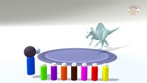 Learn Colors with Dinosa es _ Colors Bottles for Children _ Colors Videos