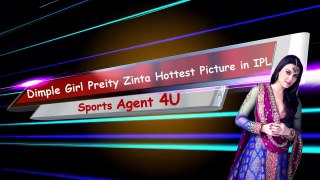 Vivo IPL 2017 _ Dimple Girl Preity Zinta Hottest Picture Of IPL History _ Cutest