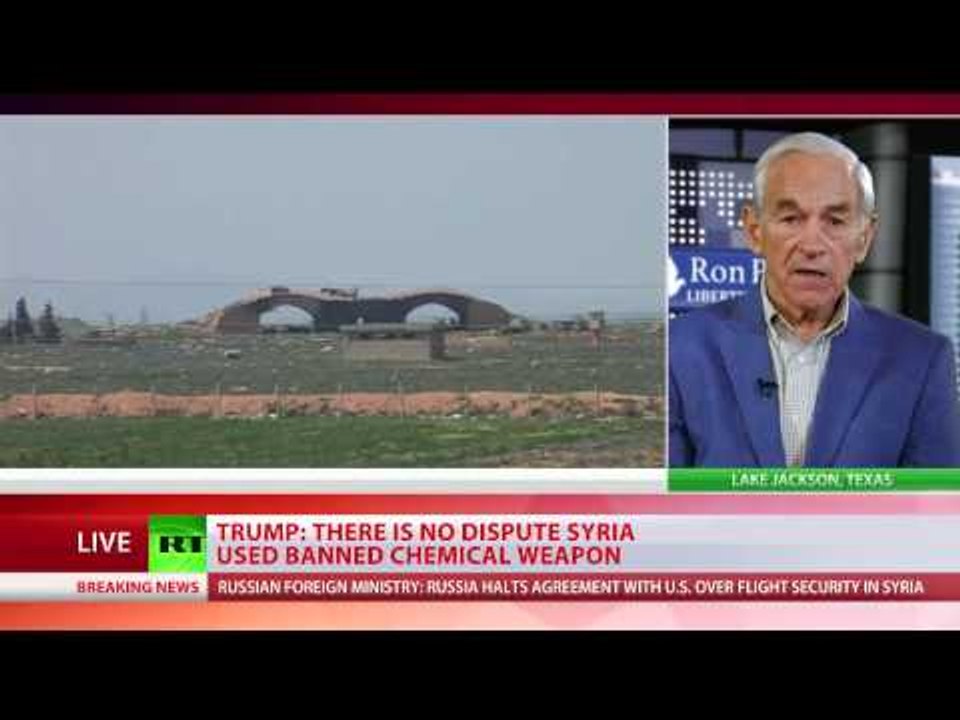US strike helping ISIS, Al-Qaeda, the enemy US supposed to fight against – Ron Paul