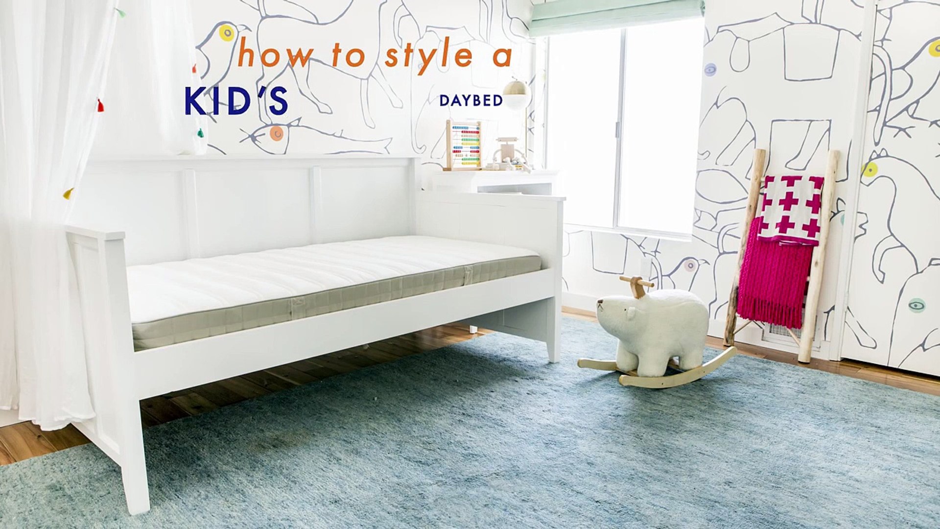 How To Style A Kid's Daybed-7u05Sq0