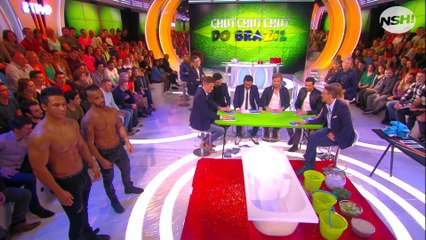 TPMP : Camille Combal prend son bain dans du mojito