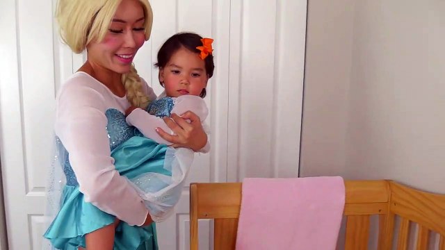 Elsa Baby Missing w_ Frozen Elsa, Snow White, princess rapunzel, chocolate fountain-9-P