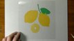 Drawing of some lemons - How to draw 3D Art-CGh