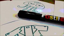 How to Draw Doodle Using Letters 'J j' for kids ! Cute & Easy doodle drawing cartoon-iK