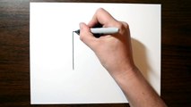 How to Draw 3D Hole on Paper for Kids - Very Easy Trick Art!-y