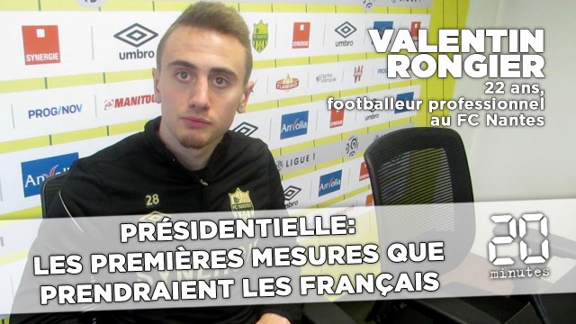 Présidentielle: Les premières mesures que prendraient les français - Valentin Rongier